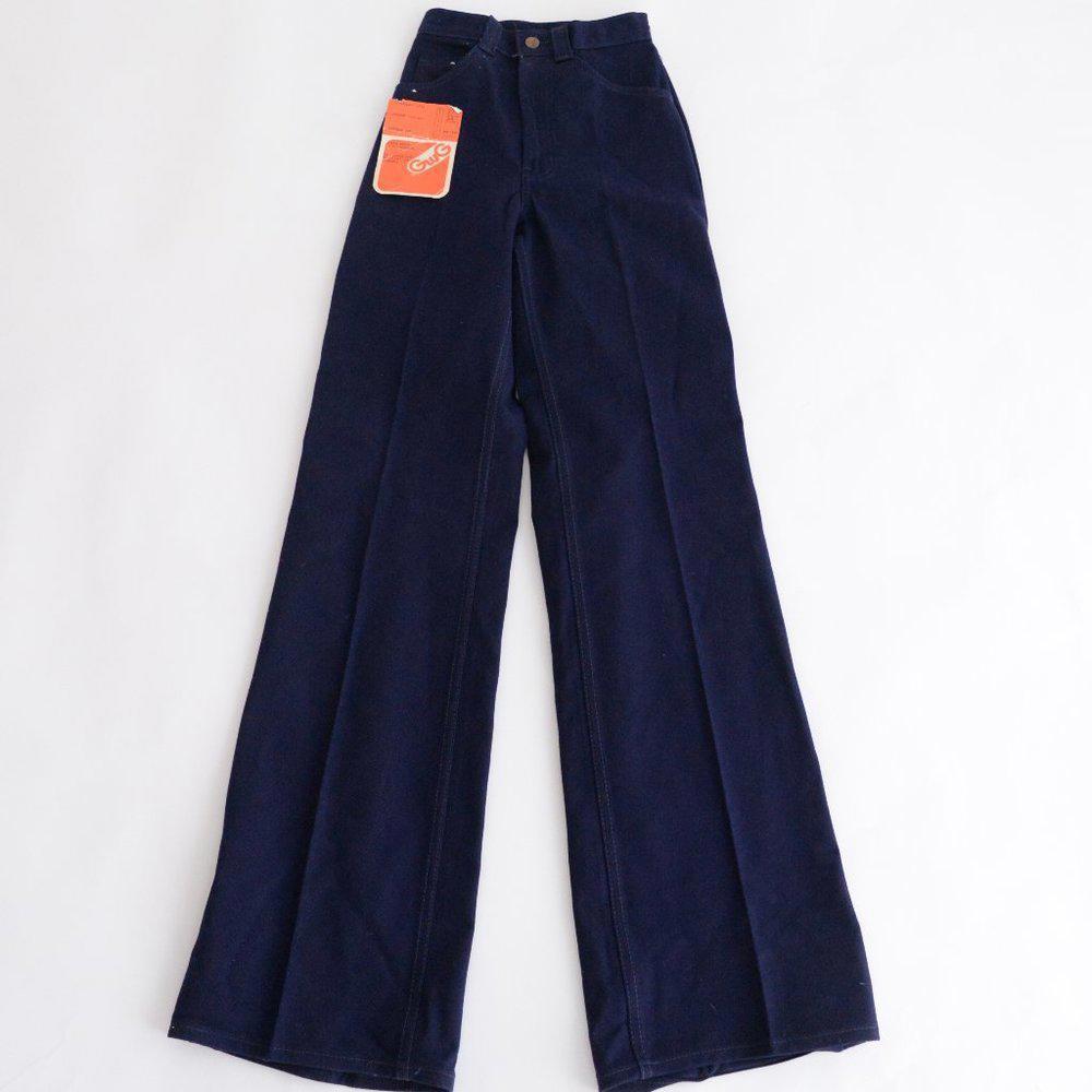 Vintage Great Western Garment Company 60's Dark Wash Straight Leg Jeans 27x34